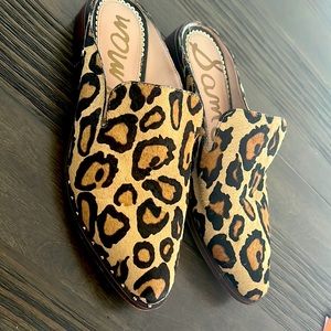 Sam Edelman Leopard mules - Size 8
